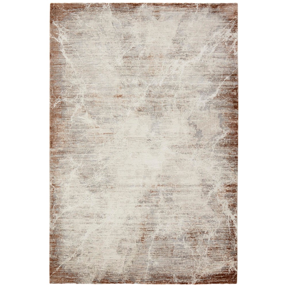 Gemma Modern Abstract INVGL26A VLV13 Rug in Brown